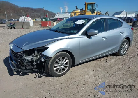 2017 Mazda Mazda3 Sport из США, поврежденный, VIN 3MZBN1U75HM156192